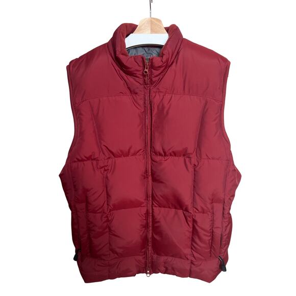 Eddie Bauer Other - Eddie Bauer Goose Down Puffer Vest Red Mens Size L
